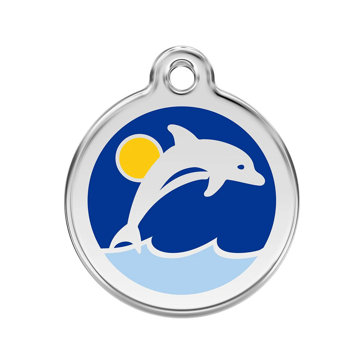 Red Dingo ID Tag Dolphin