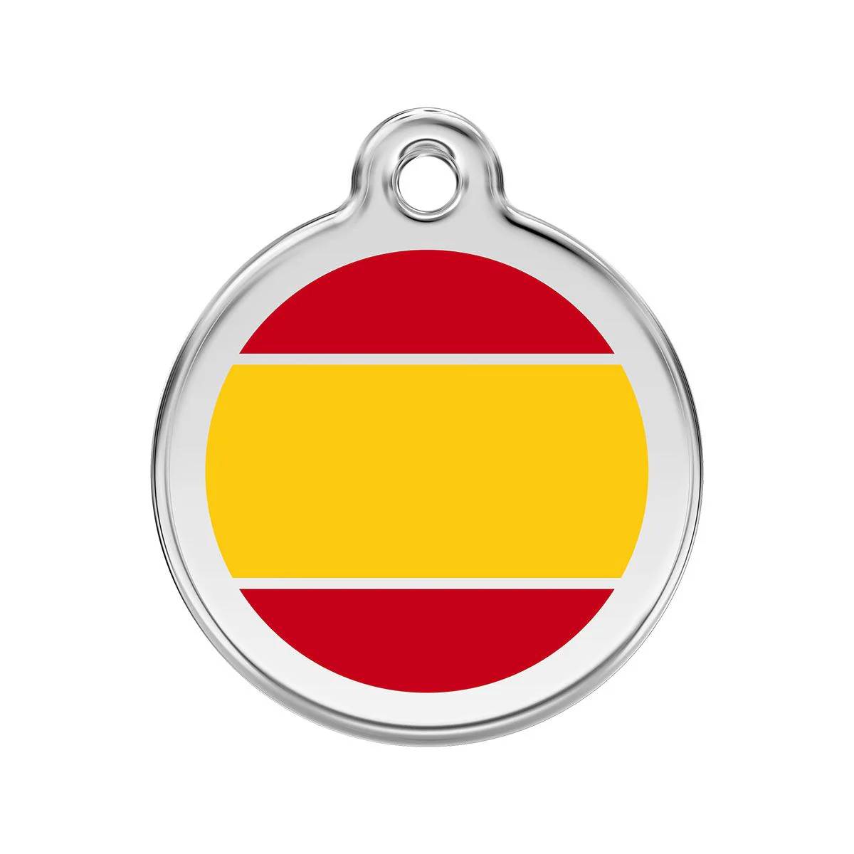 Red Dingo ID Tag Spanish Flag - Image 9