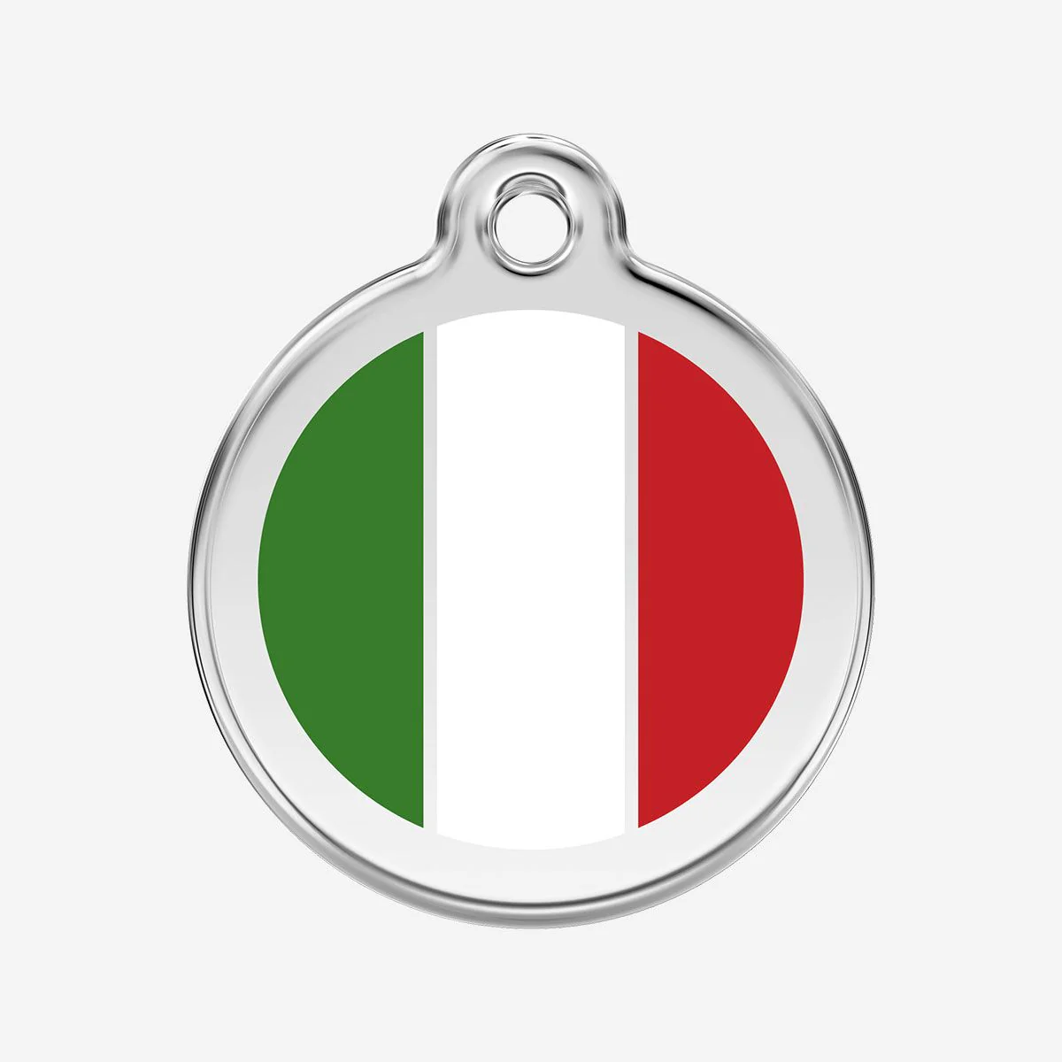Red Dingo ID Tag Italian Flag - Image 10