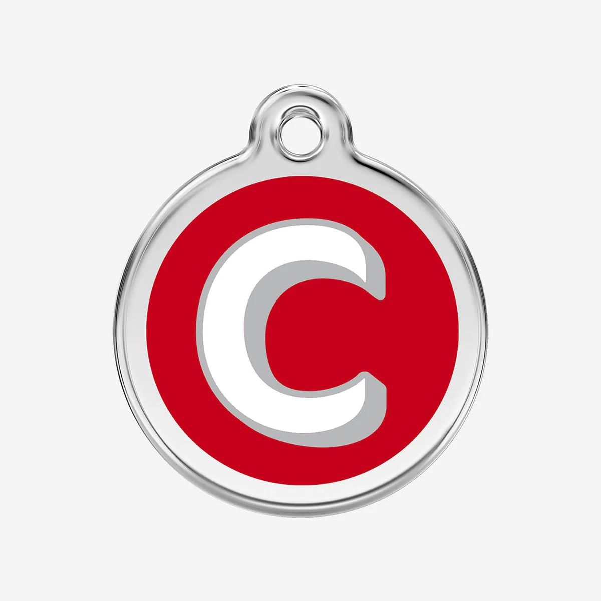 Red Dingo ID Tag C Alphabet Letter - Image 11