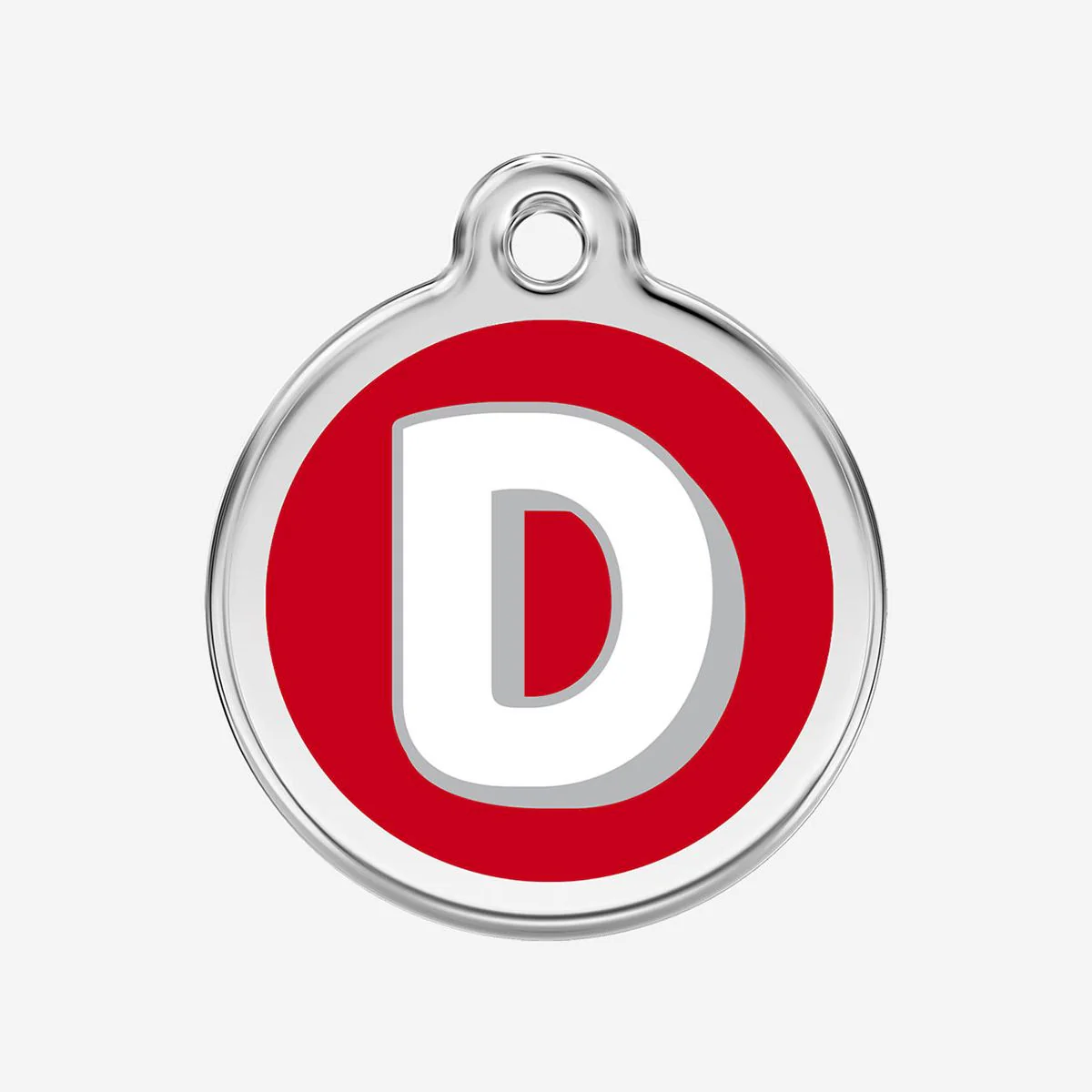 Red Dingo ID Tag D Alphabet Letter - Image 9