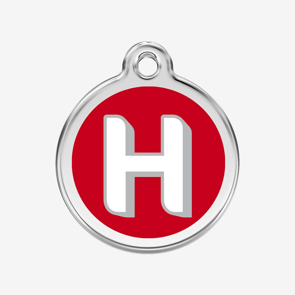 Red Dingo ID Tag H Alphabet Letter - Image 11
