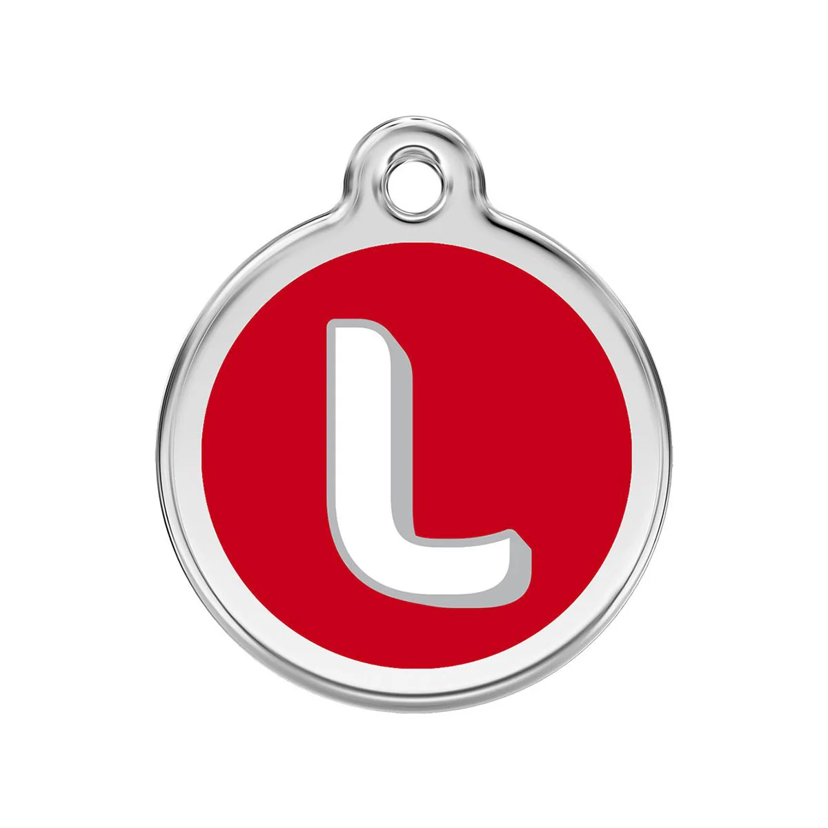 Red Dingo ID Tag L Alphabet Letter - Image 12