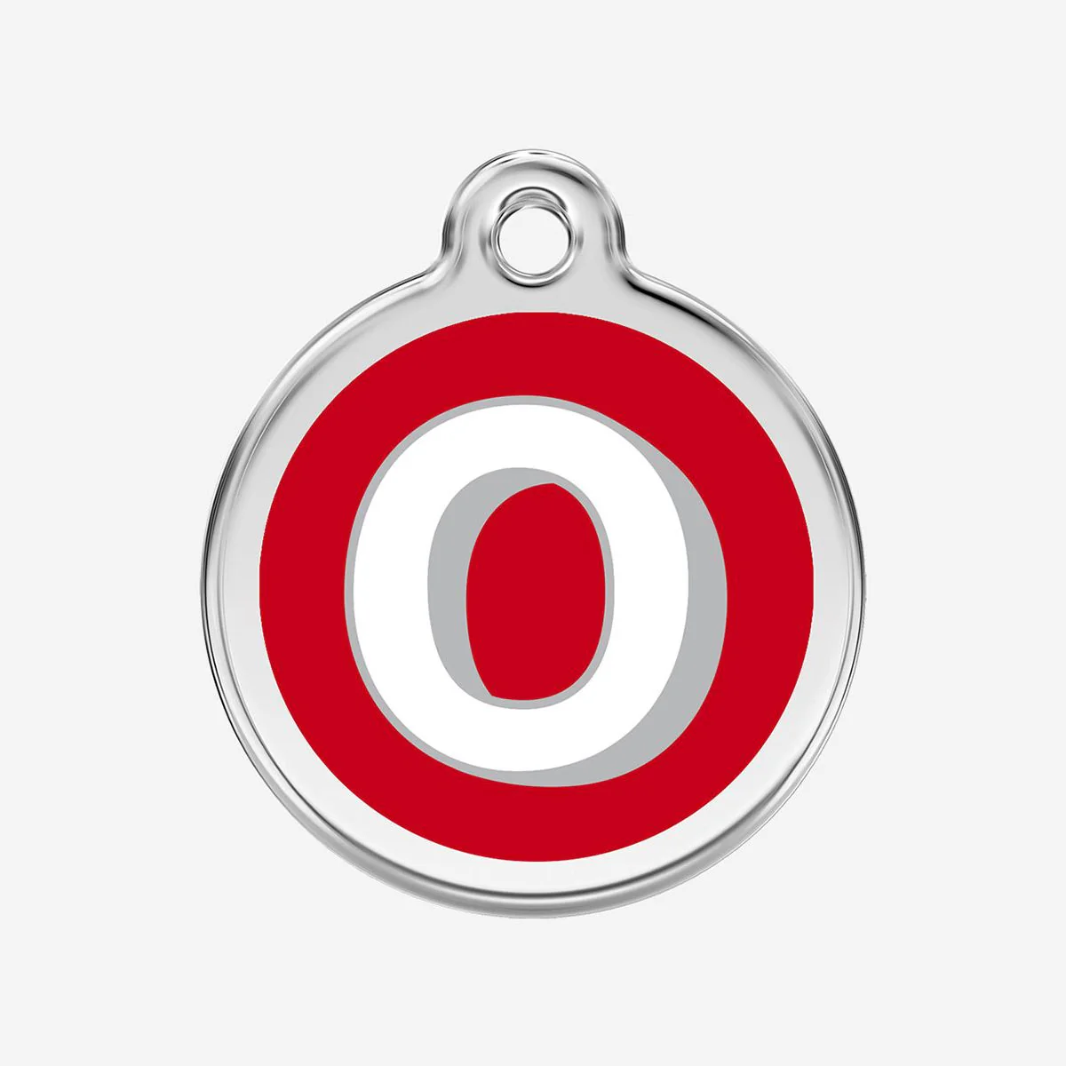 Red Dingo ID Tag O Alphabet Letter - Image 9