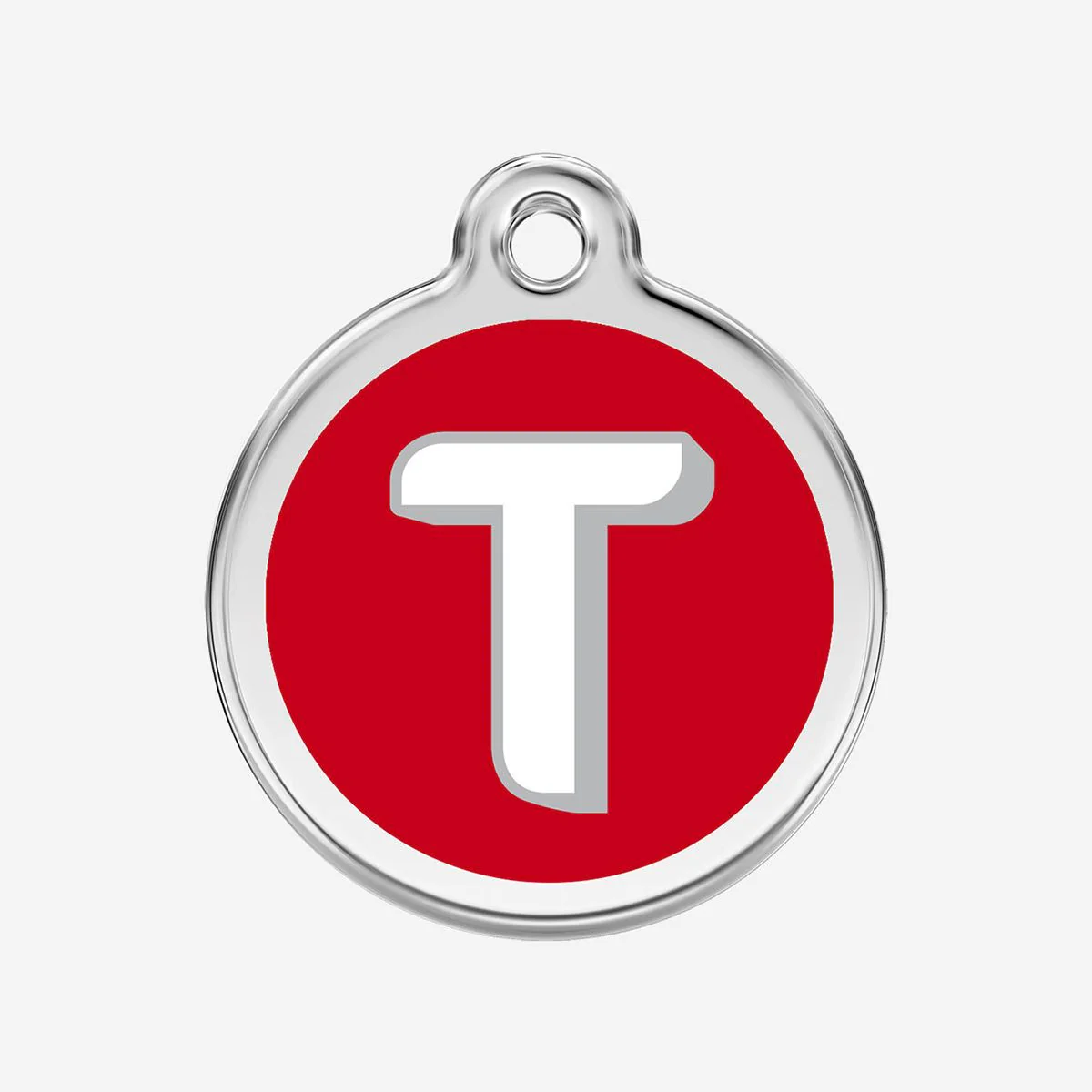 Red Dingo ID Tag T Alphabet Letter - Image 11