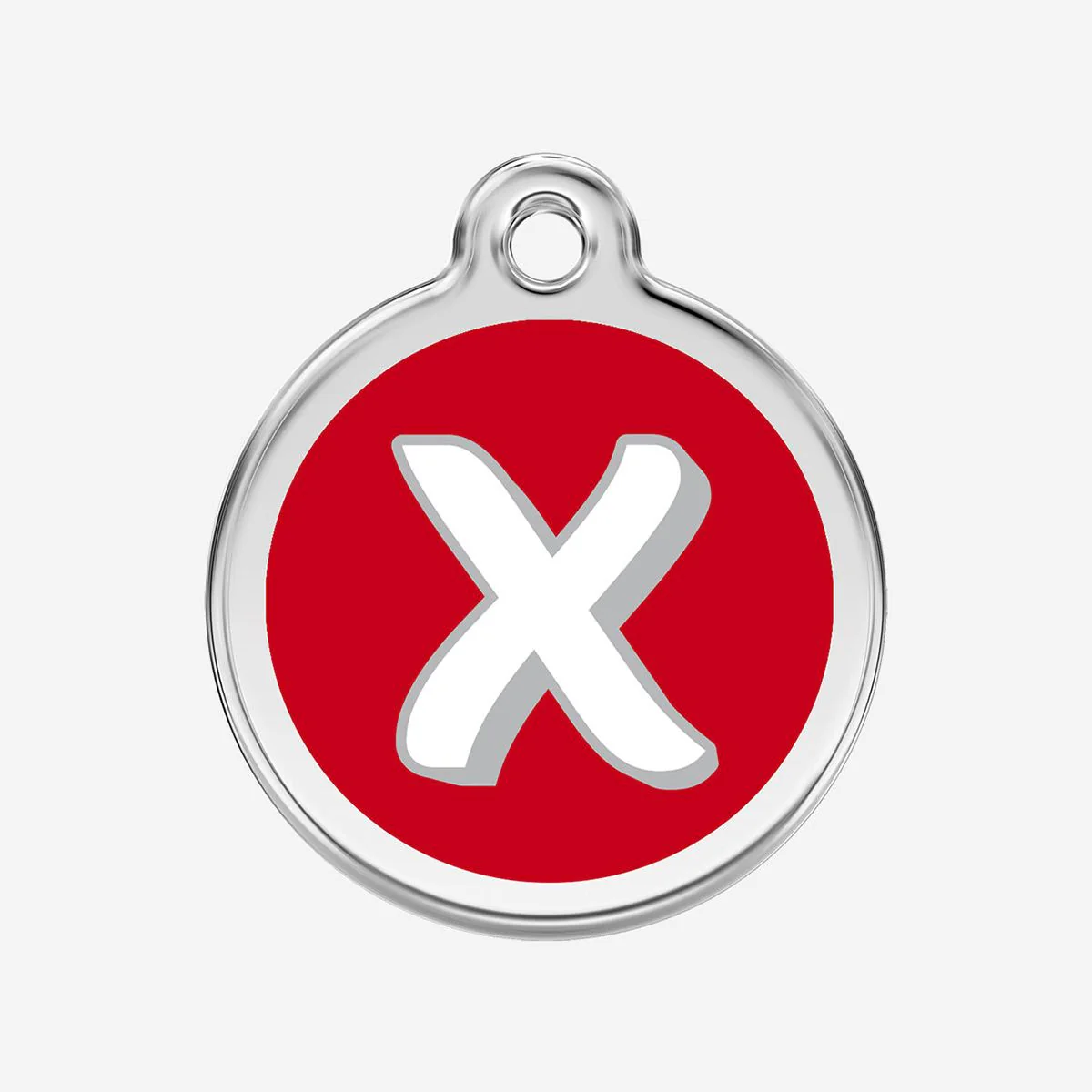 Red Dingo ID Tag X Alphabet Letter - Image 11