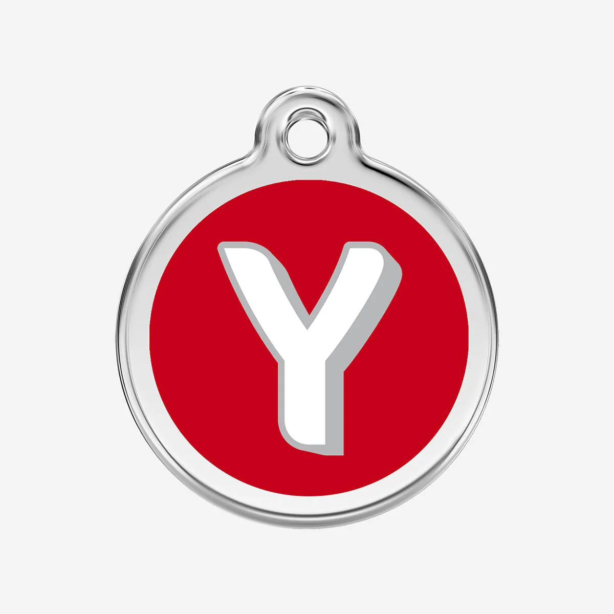 Red Dingo ID Tag Y Alphabet Letter - Image 13