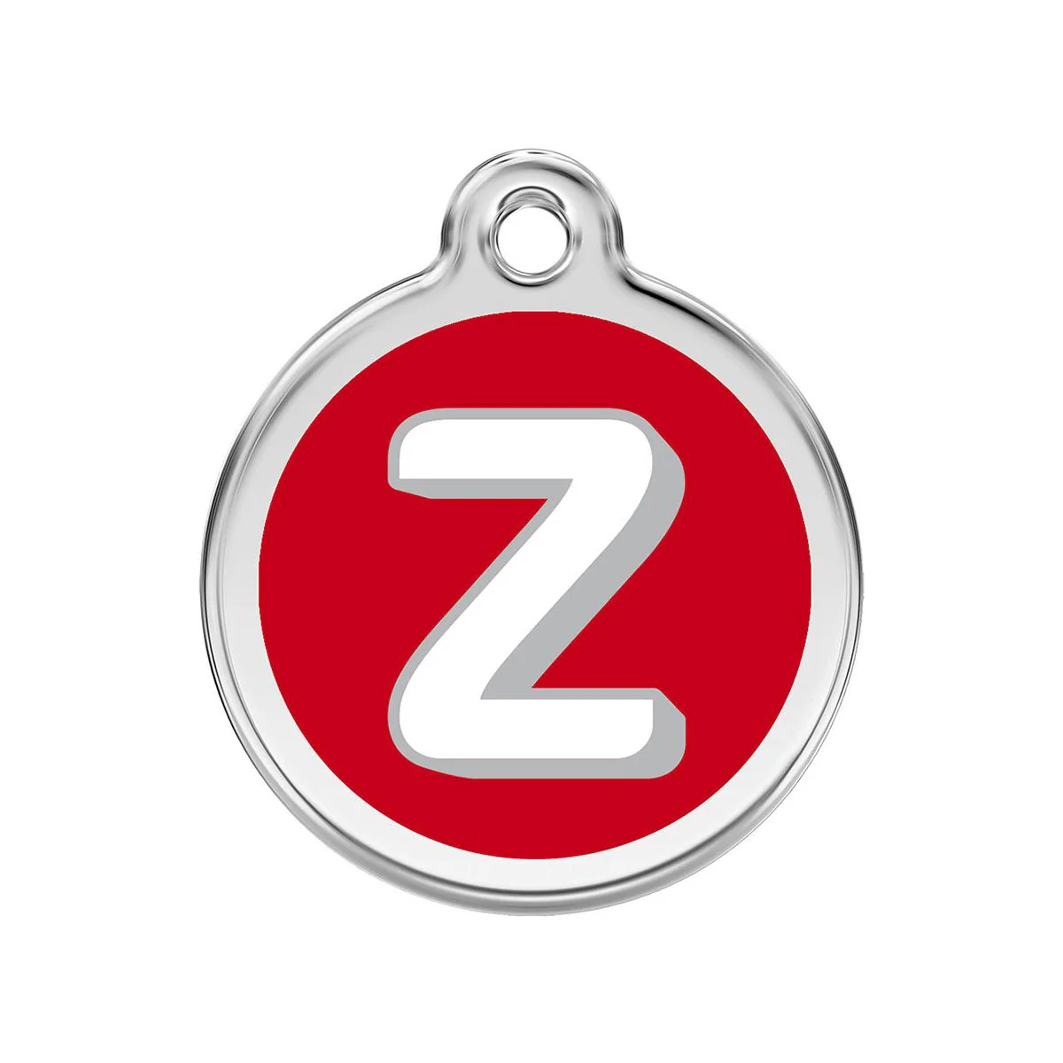Red Dingo ID Tag Z Alphabet Letter - Image 12