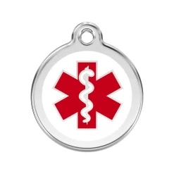 Red Dingo ID Tag Medical