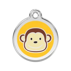 Red Dingo ID Tag Monkey