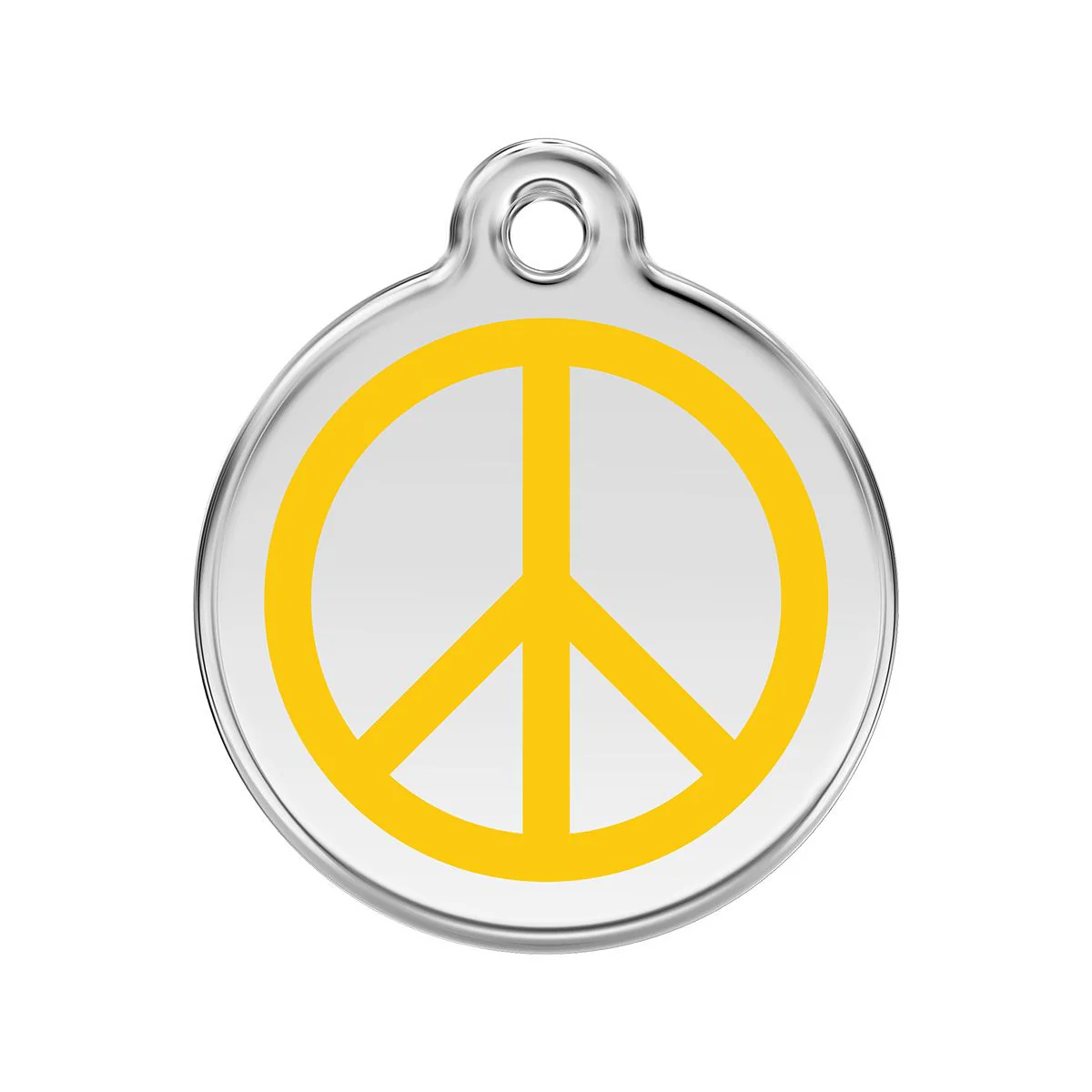 Red Dingo ID Tag Peace