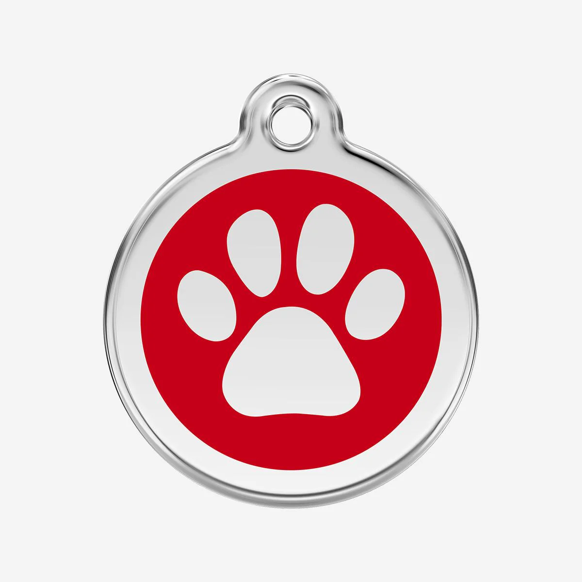 Red Dingo ID Tag Paw Print - Image 18