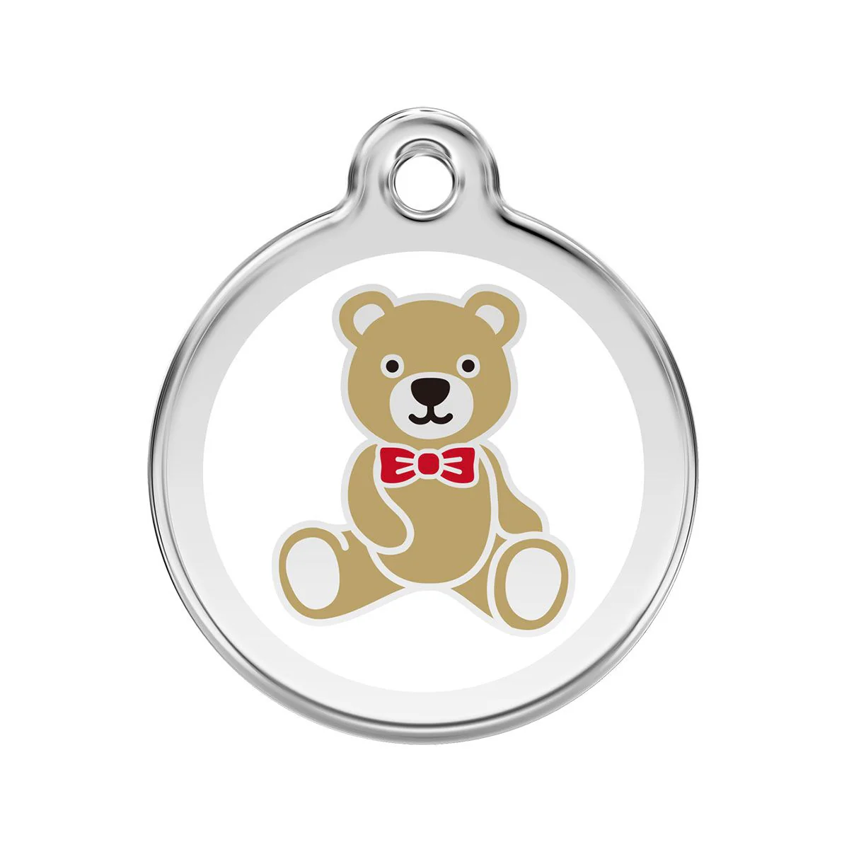 Red Dingo ID Tag Teddy Bear