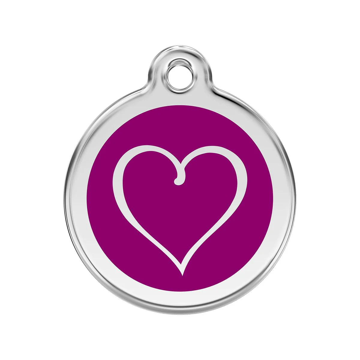 Red Dingo ID Tag Tribal Heart - Image 17