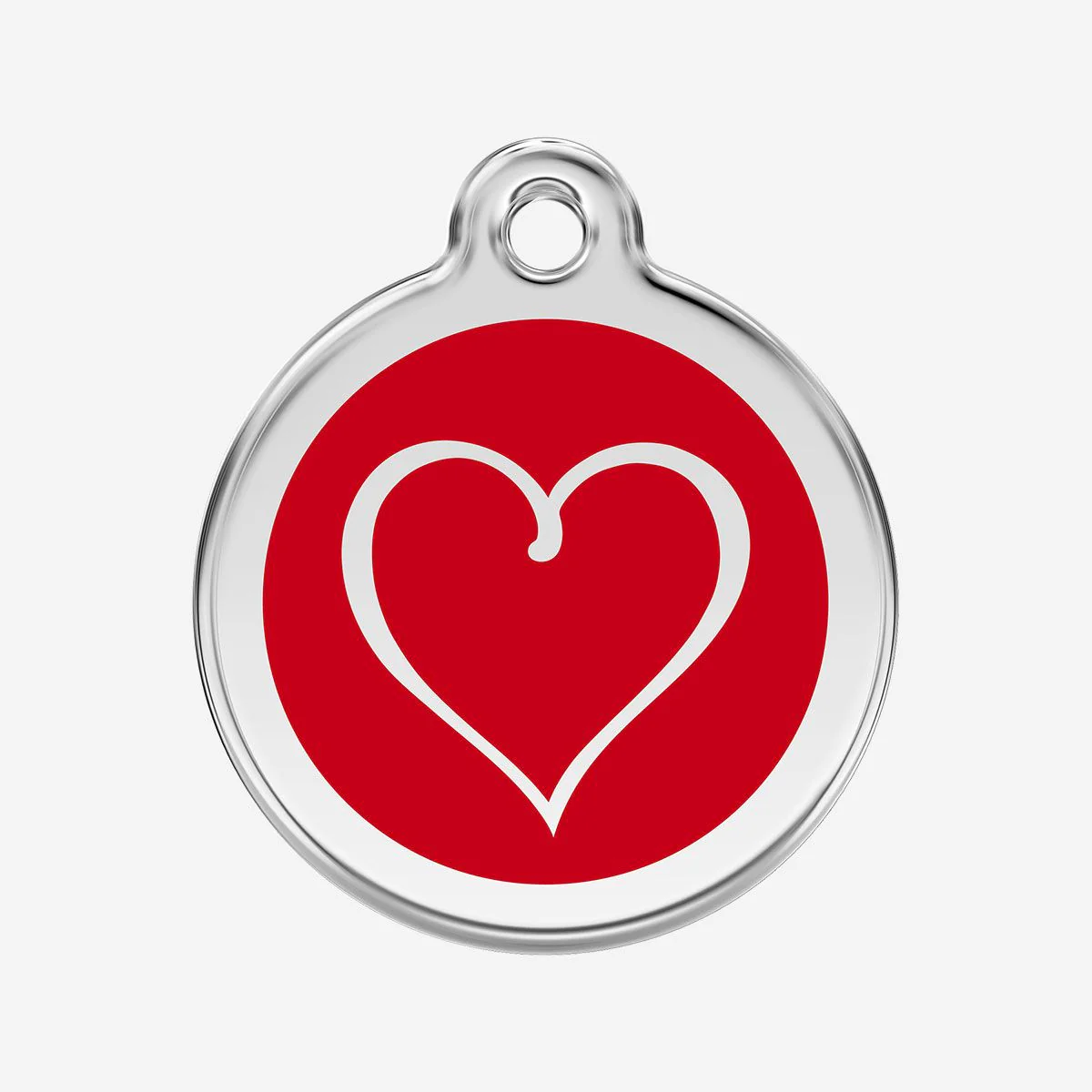 Red Dingo ID Tag Tribal Heart - Image 14