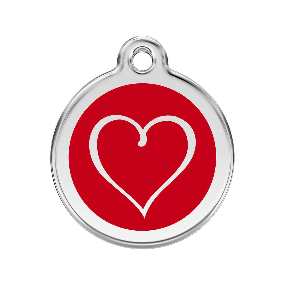 Red Dingo ID Tag Tribal Heart - Image 11