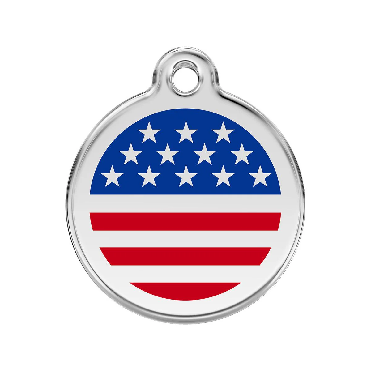 Red Dingo ID Tag Stars & Stripes US Flag - Image 7