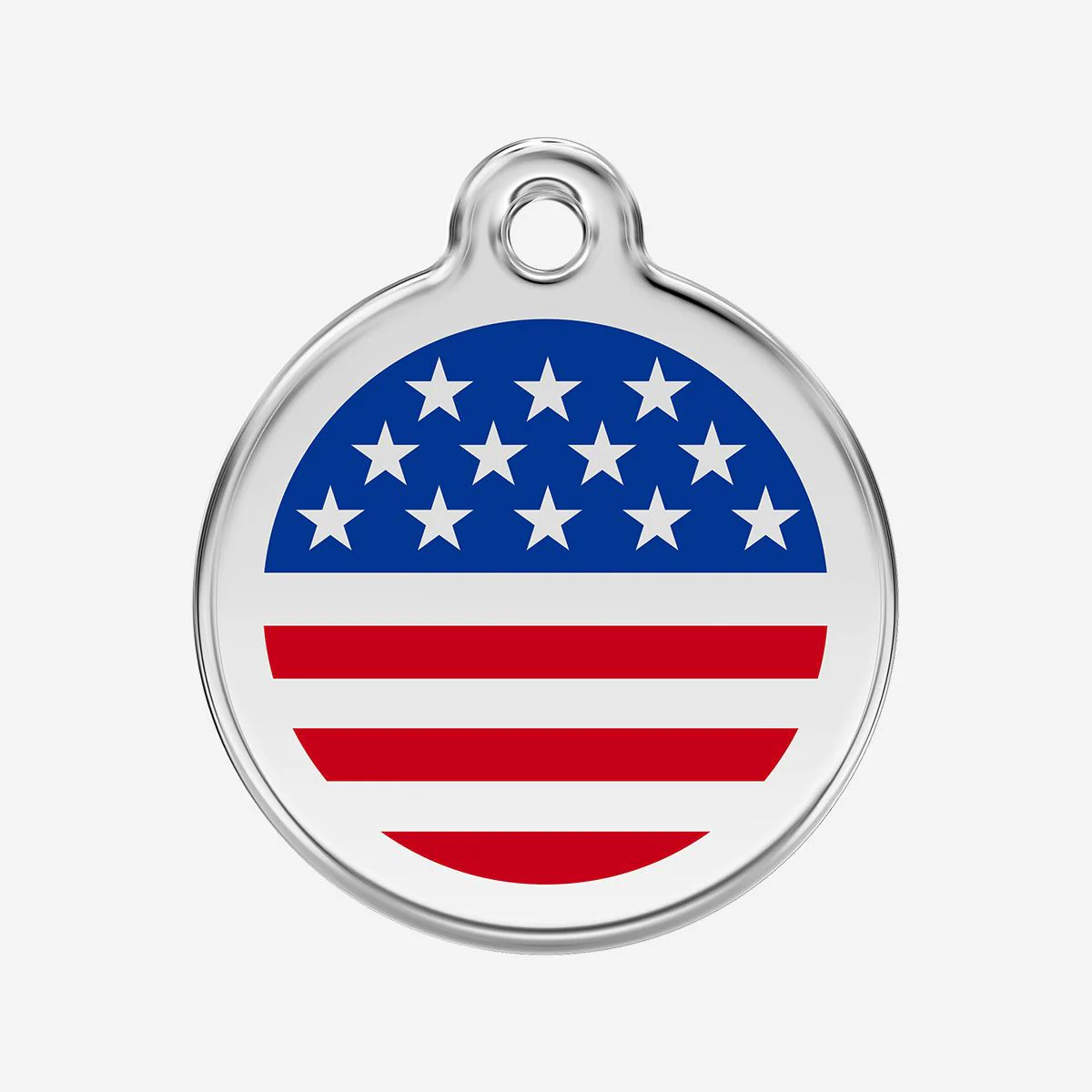 Red Dingo ID Tag Stars & Stripes US Flag - Image 8