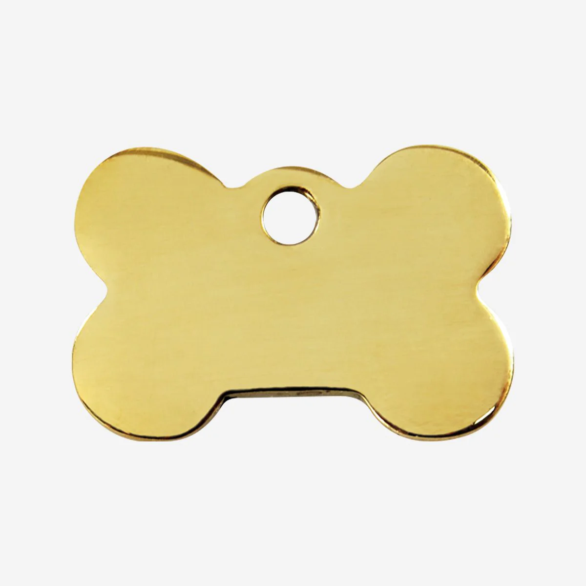 Red Dingo ID Tag Brass Bone - Image 10