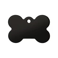 Red Dingo ID Tag Ti-Coated Bone