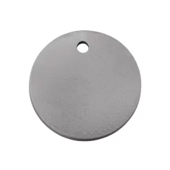 Red Dingo Titanium ID Tag Circle