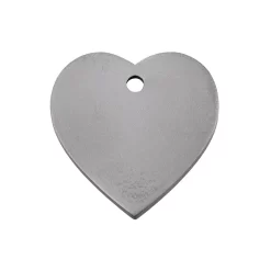 Red Dingo Titanium ID Tag Heart
