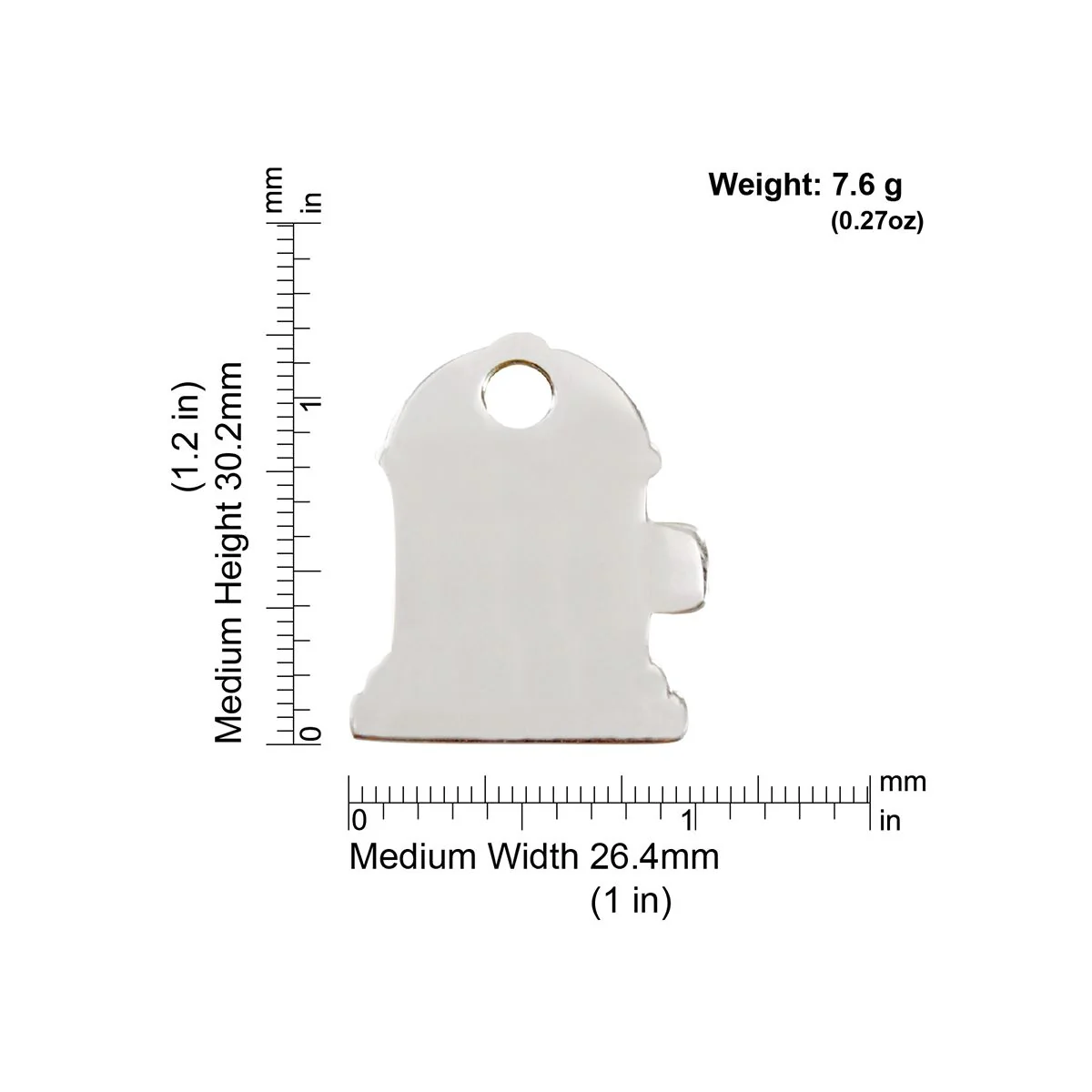 Red Dingo ID Tag Fire Hydrant - Image 3