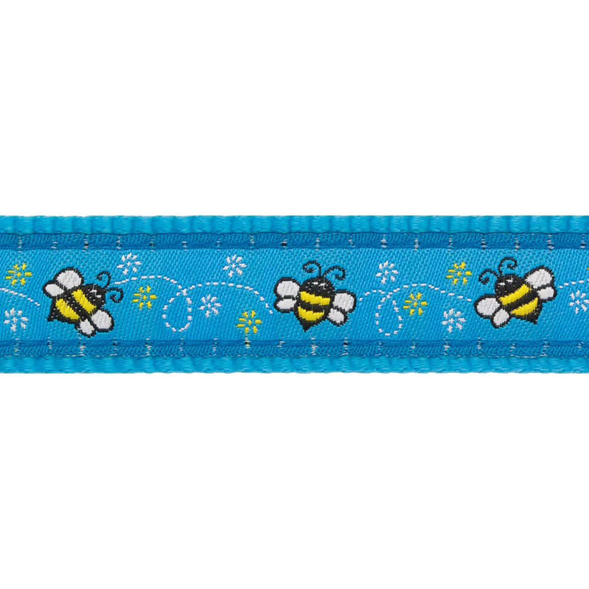 Red Dingo Martingale Dog Collar Bumble Bee Turquoise - Image 14