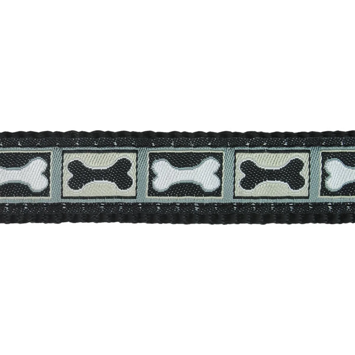 Red Dingo Multipurpose Dog Lead Bone Yard Black - Image 11