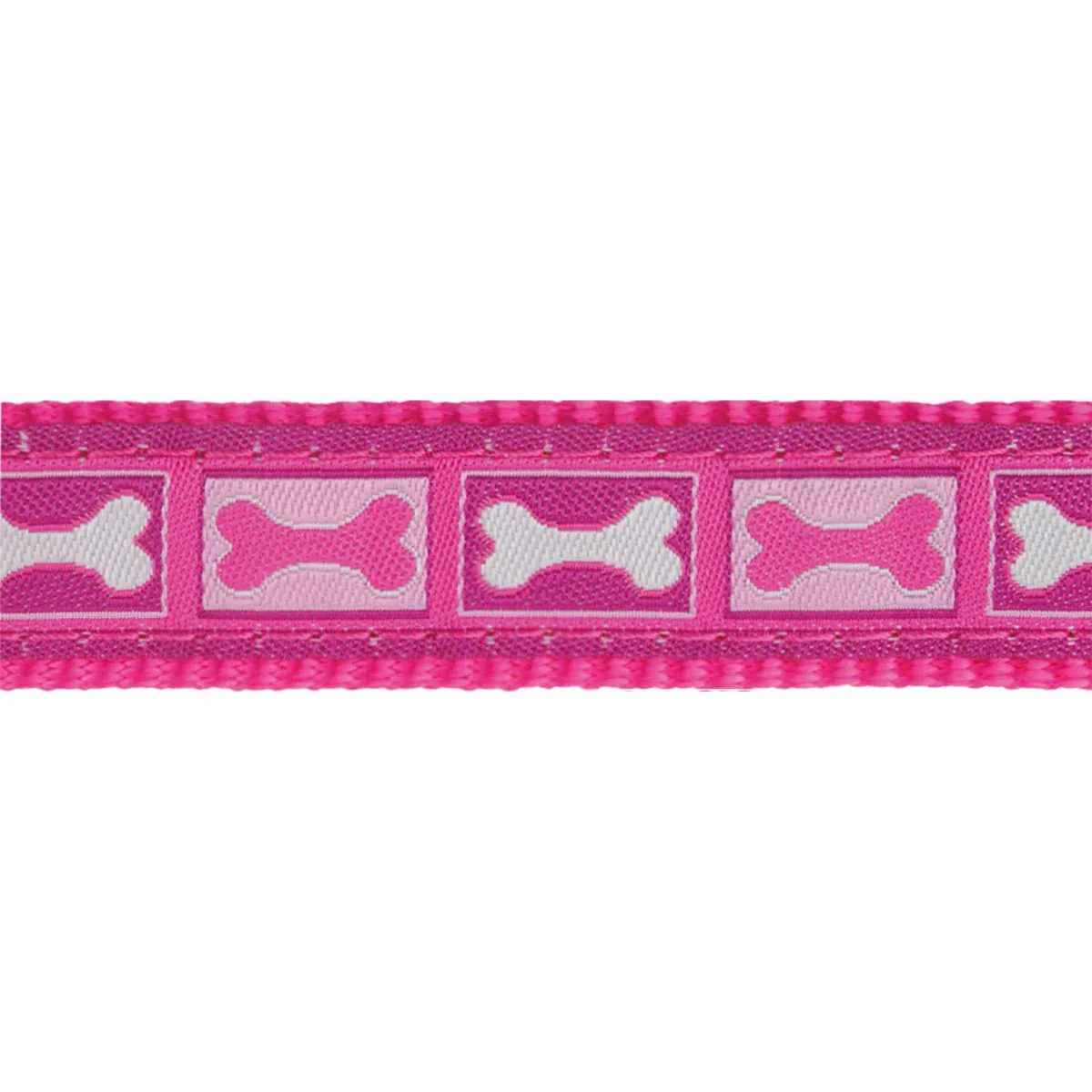 Red Dingo Dog Lead Bone Yard Hot Pink - Image 2