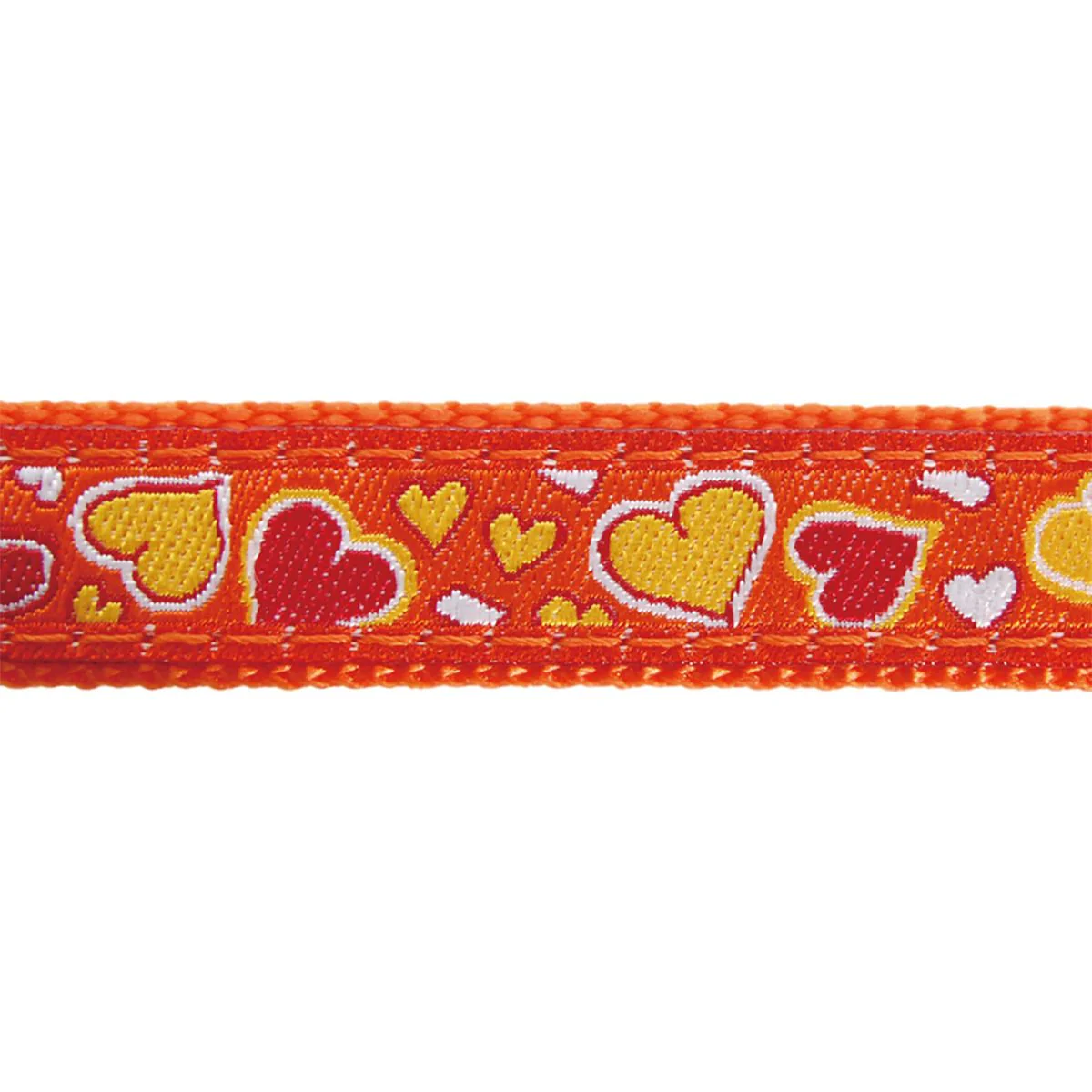 Red Dingo Adjustable Dog Lead Breezy Love Orange - Image 14