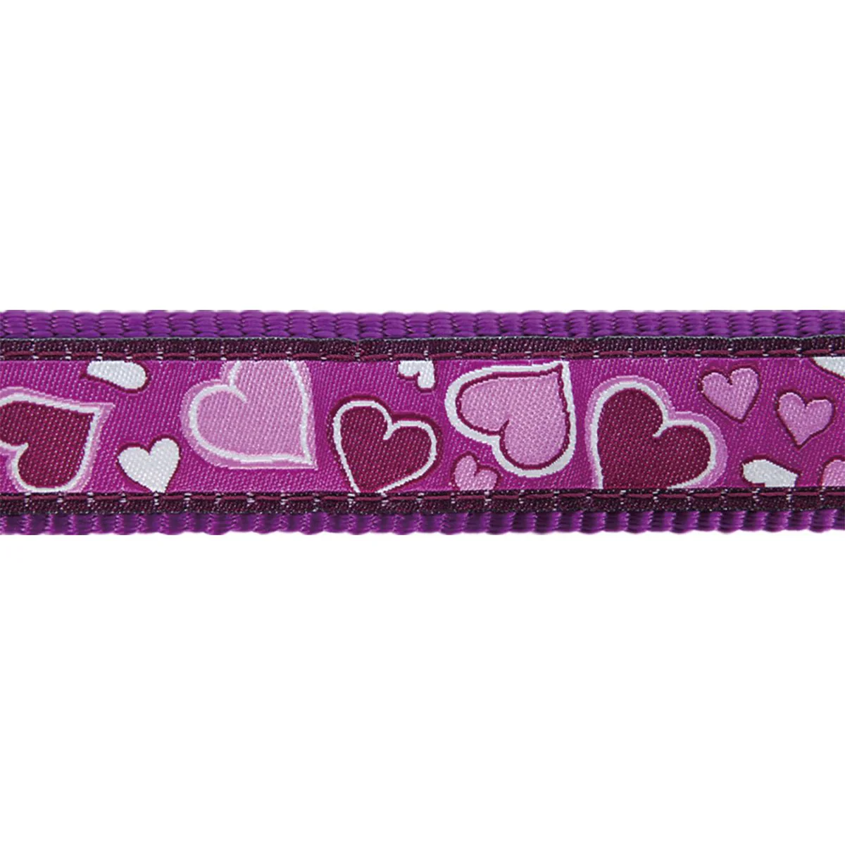 Red Dingo Martingale Dog Collar Breezy Love Purple - Image 8
