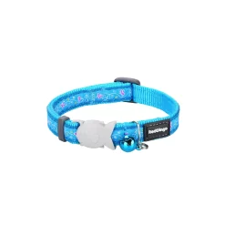 Red Dingo Cat Collar Butterfly Turquoise