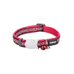 Red Dingo Cat Collar Cosmos Red