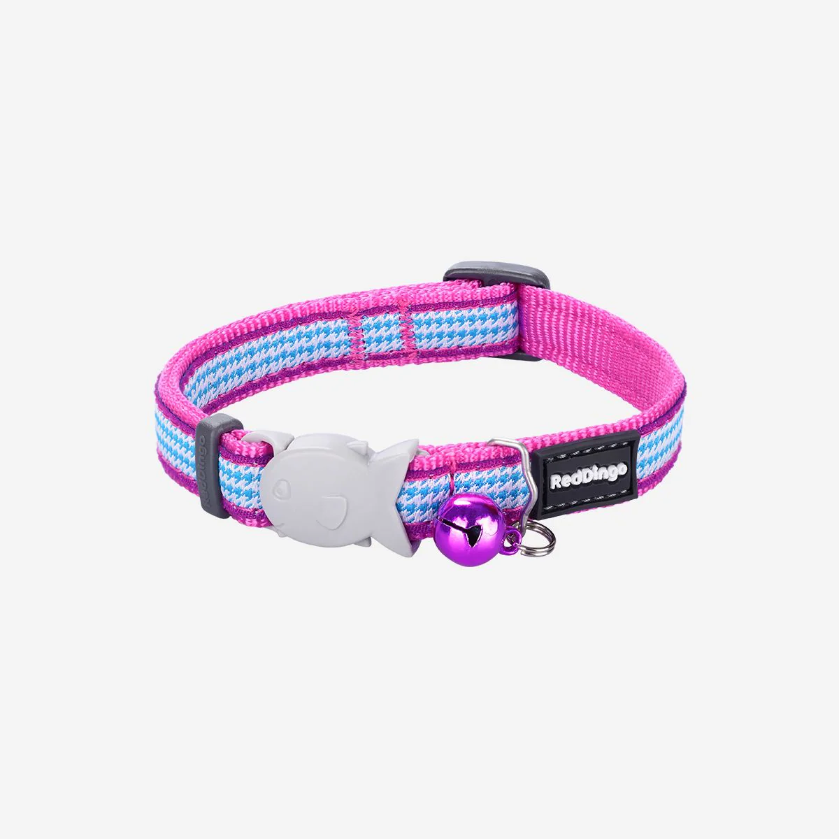 Red Dingo Cat Collar Fang It Hot Pink - Image 4