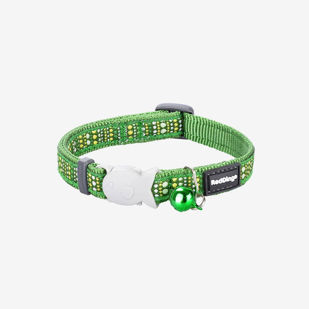 Red Dingo Cat Collar Lotzadotz Green - Image 4
