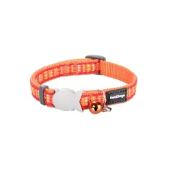 Red Dingo Cat Collar Lotzadotz Orange