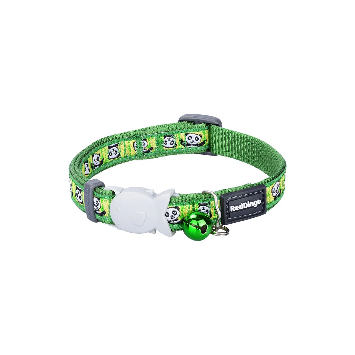 Red Dingo Cat Collar Panda Green