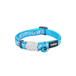 Red Dingo Cat Collar Penguin Turquoise