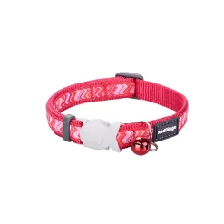 Red Dingo Cat Collar Pizzazz Red