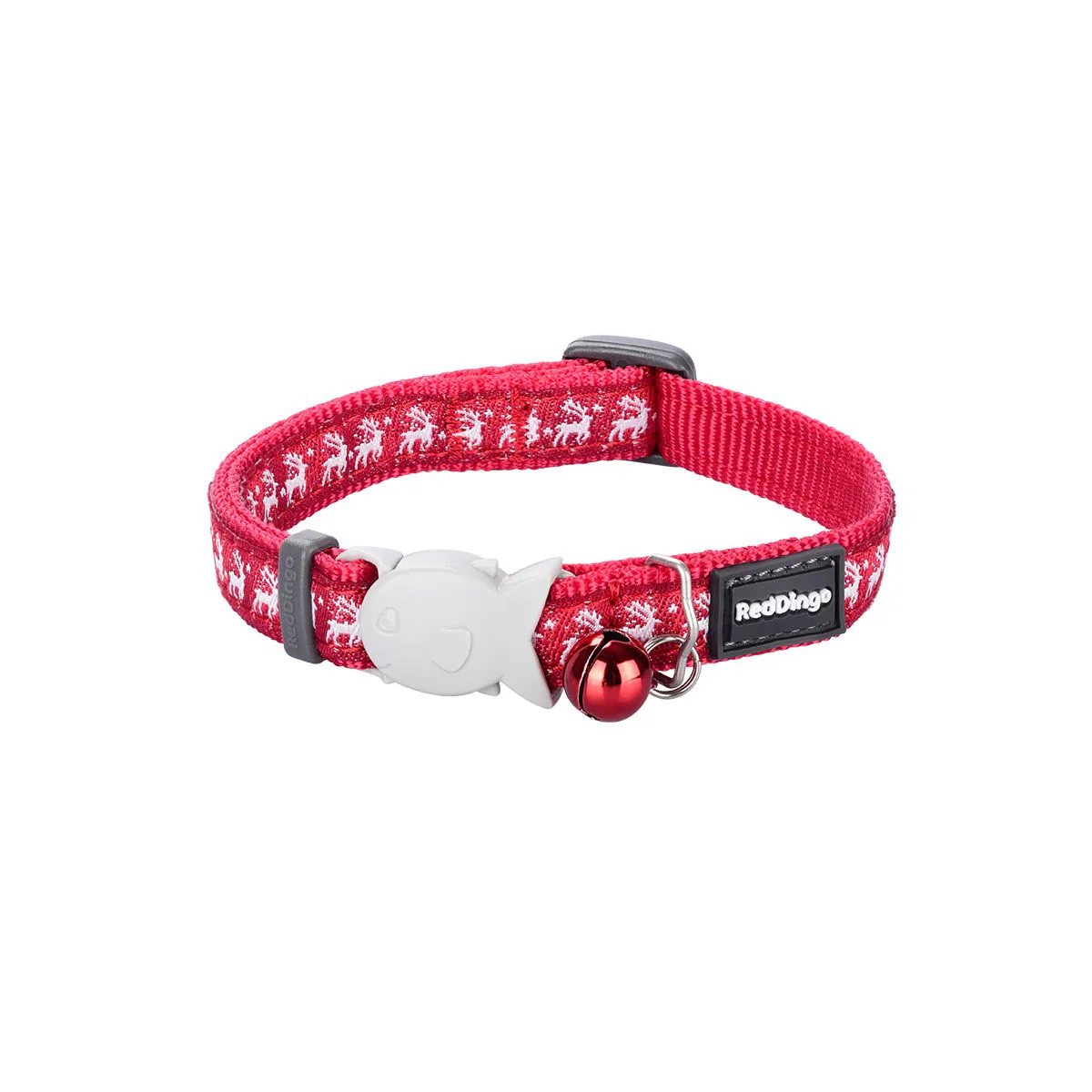 Red Dingo Cat Collar Reindeer Red - Image 3