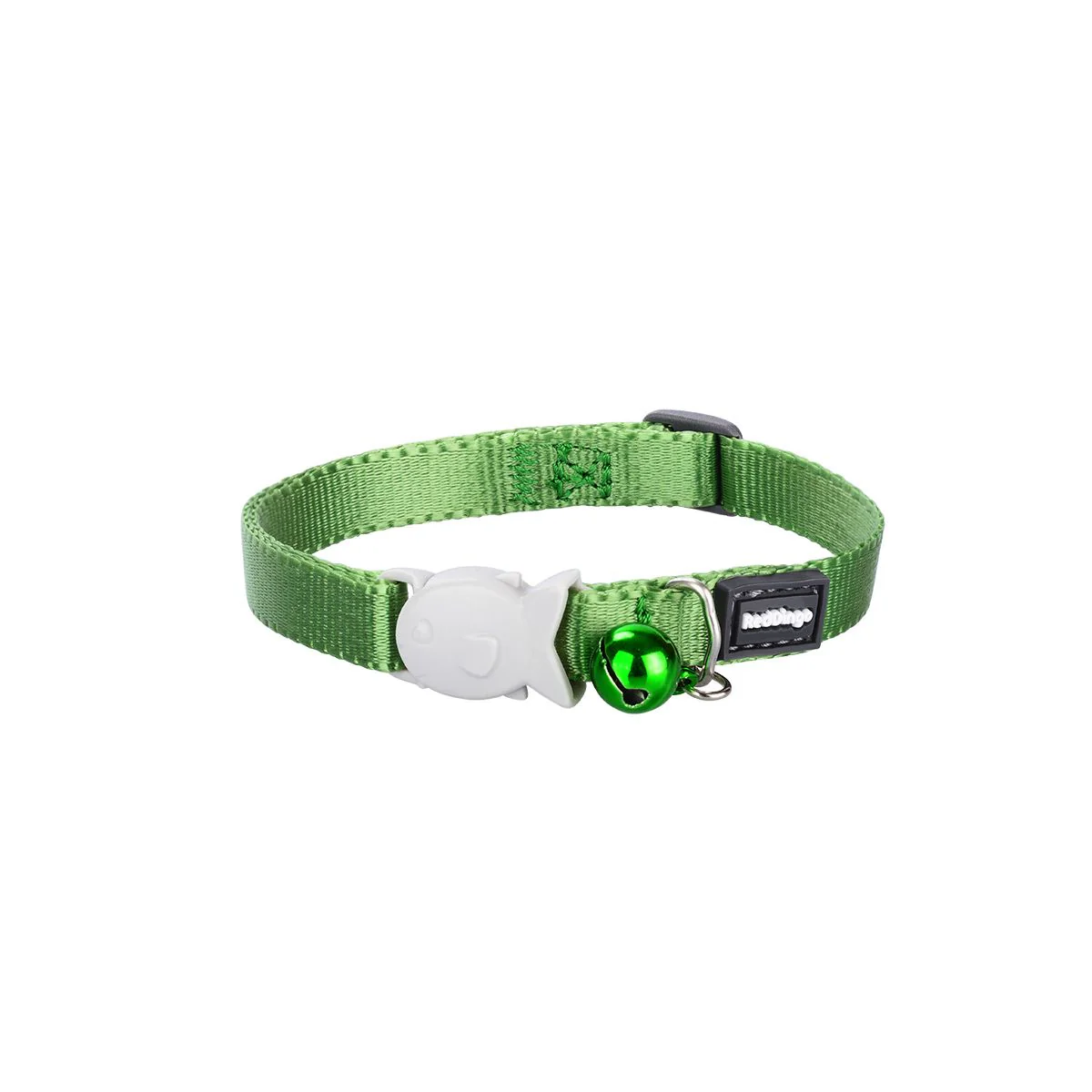 Red Dingo Kitten Collar Plain Green