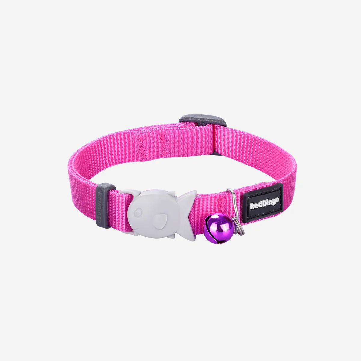 Red Dingo Cat Collar Plain Hot Pink - Image 4