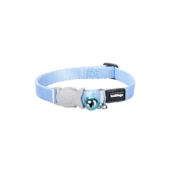 Red Dingo Kitten Collar Plain Light Blue