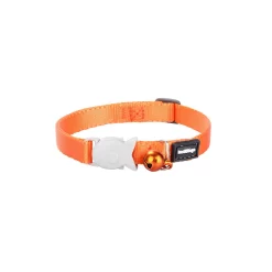 Red Dingo Kitten Collar Plain Orange