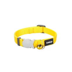 Red Dingo Cat Collar Plain Yellow