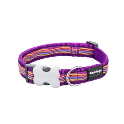 Red Dingo Dog Collar Dreamstream Purple