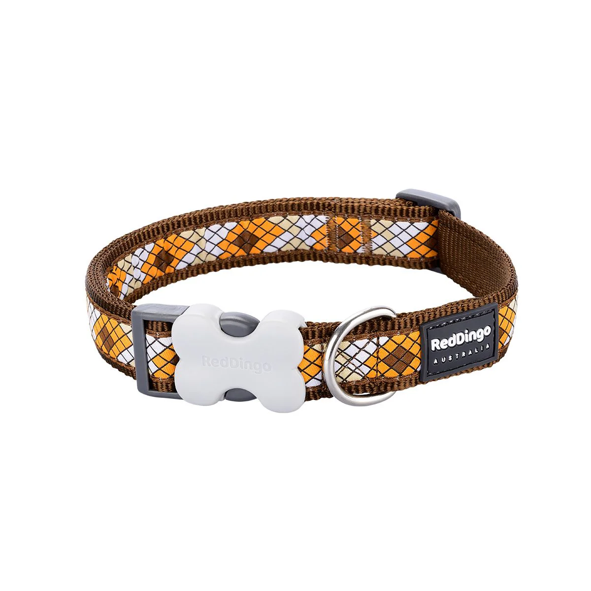 Red Dingo Dog Collar Monty Brown - Image 3