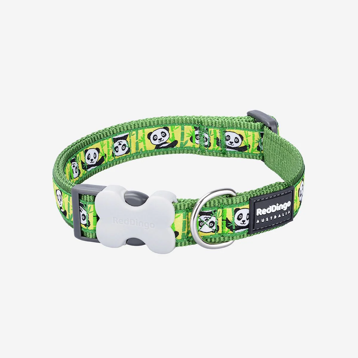 Red Dingo Dog Collar Panda Green - Image 5