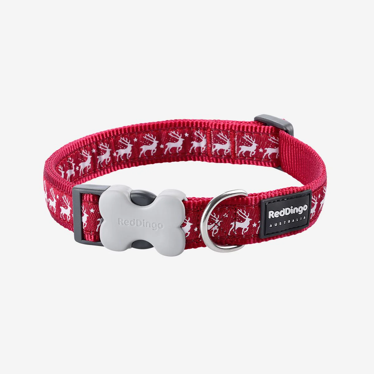 Red Dingo Dog Collar Reindeer Red - Image 7